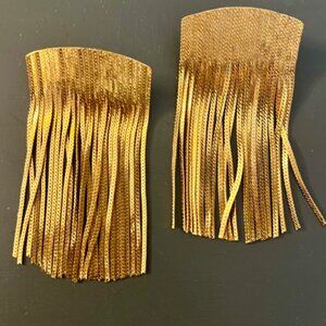 Anthropologie Gold Earings